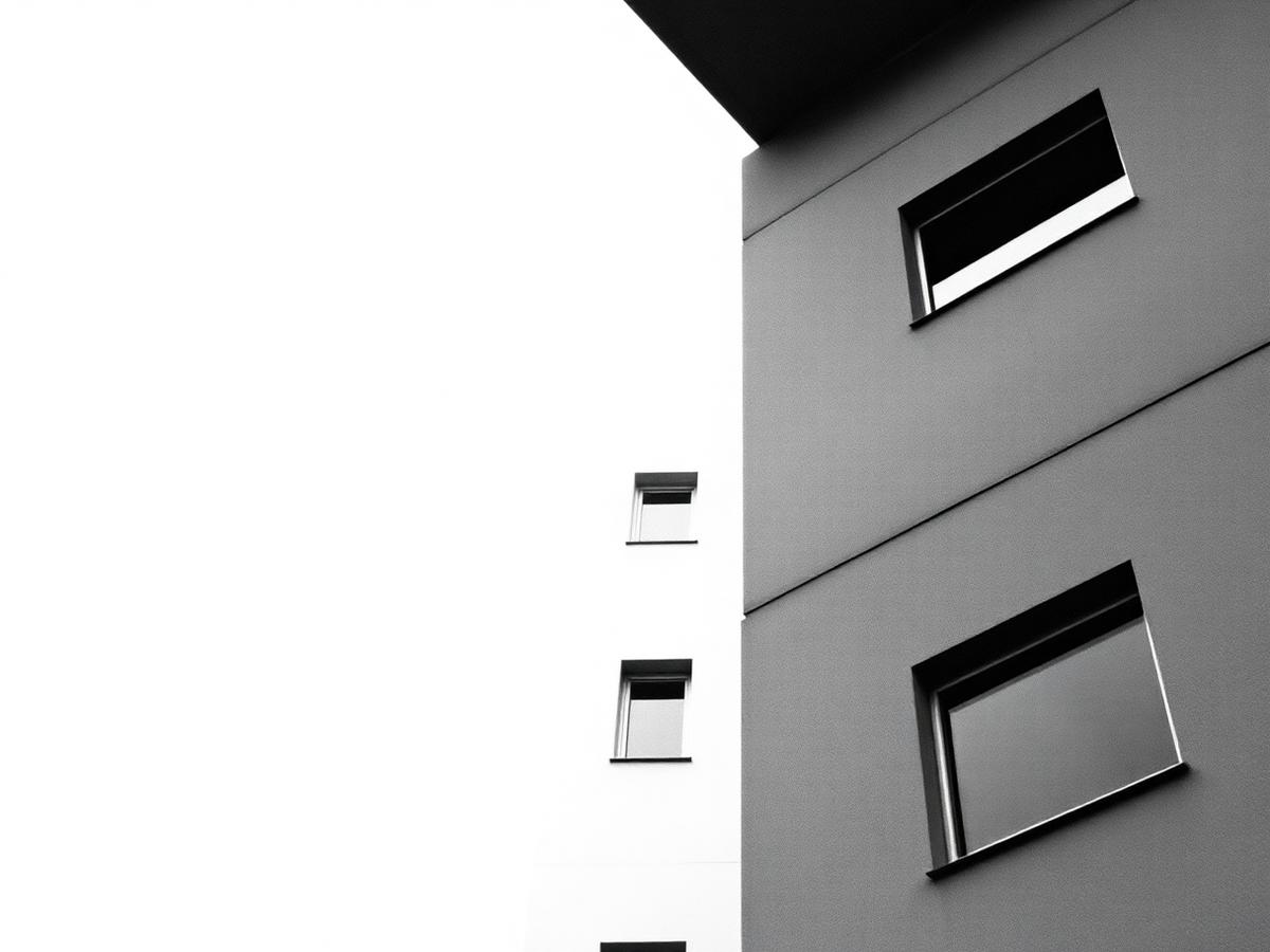 Window Grid, Overcast, Berlin, DE, 1977